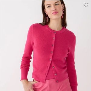 ribbed Jackie cardigan sweater